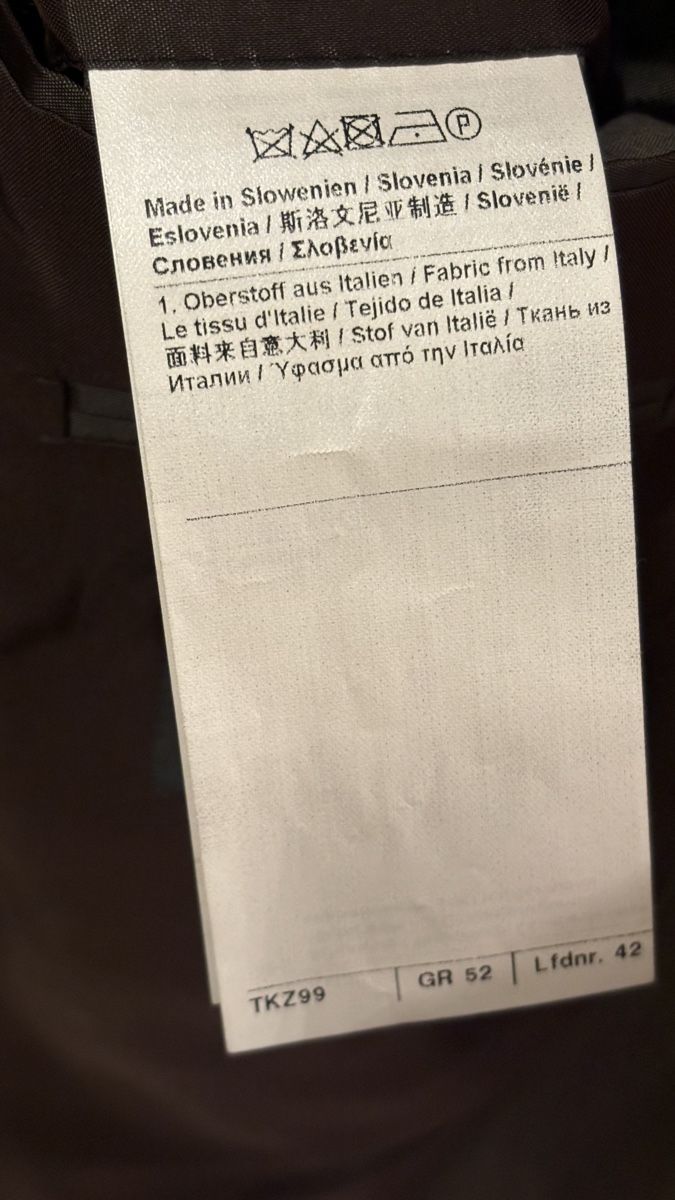 Windsor Completi: WINDSOR Sakko Braun Gr. 52 Shaped Fit Modern Elegant – Usato da Münchenbuchsee venduto da Broker12 5