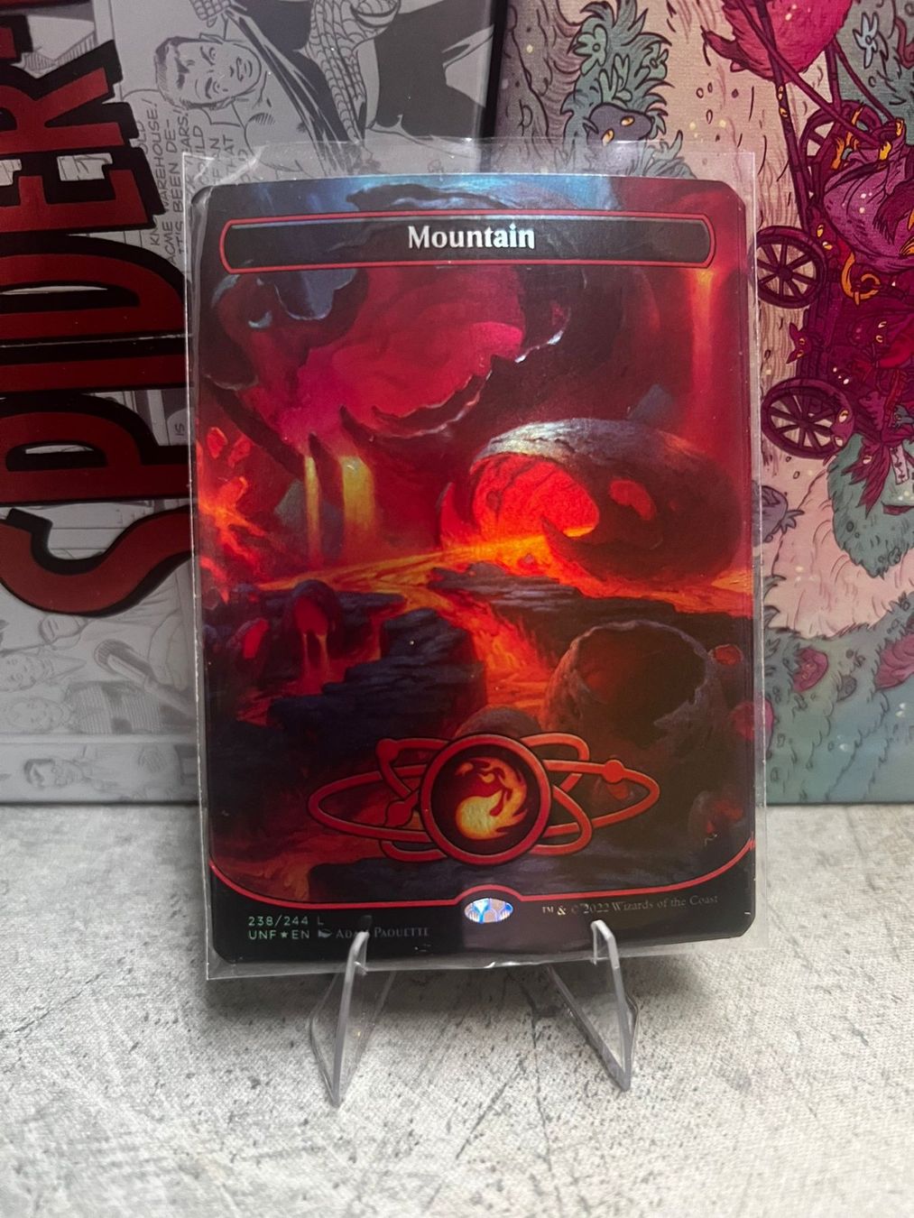 Magic The Gathering Carte collezionabili: Mountain Foil – Nuovo (secondo la descrizione) da Wilen b. Wollerau venduto da GarruksShop