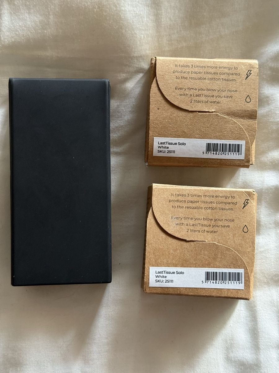Tovaglioli: Last Object - Last Tissue - Black - Case + Refills – Nuovo (secondo la descrizione) da Sils/Segl Maria venduto da DeFringues 1