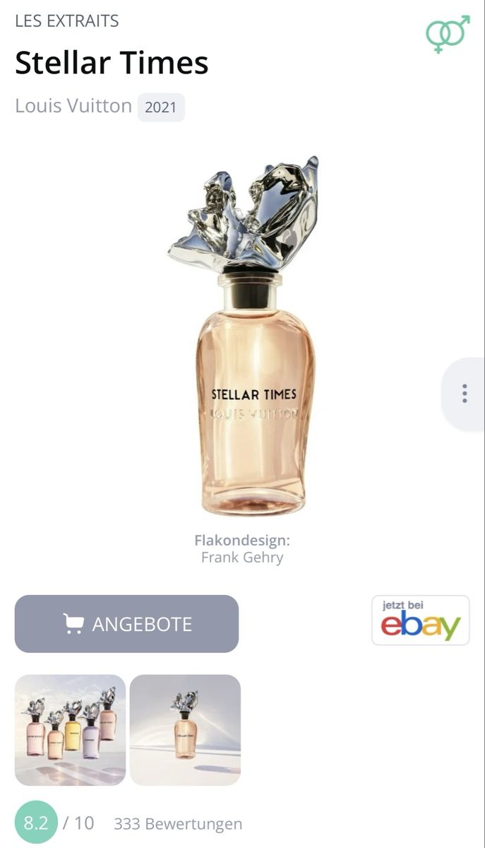 Louis Vuitton Profumi & Eau de Toilette: STELLAR TIMES VON LOUIS VUITTON  – Usato da Kölliken venduto da deleina 4