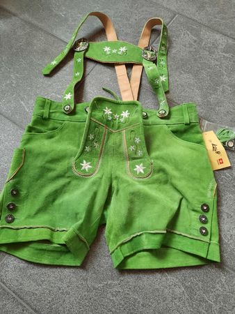 Lederhosen, neu, ungetragen, Kowi, Gr. 40