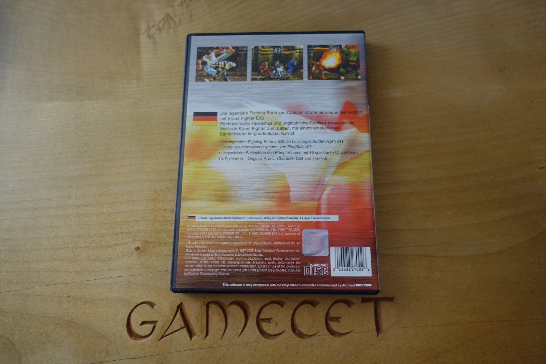Sony Giochi: Street Fighter EX 3 – Usato da Steinach venduto da Gamecet 2
