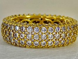 Luxurious Ring 24k v. 2j Garantie