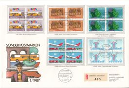 SBK 743 - 474 im 4er-Block FDC Grossbrief
