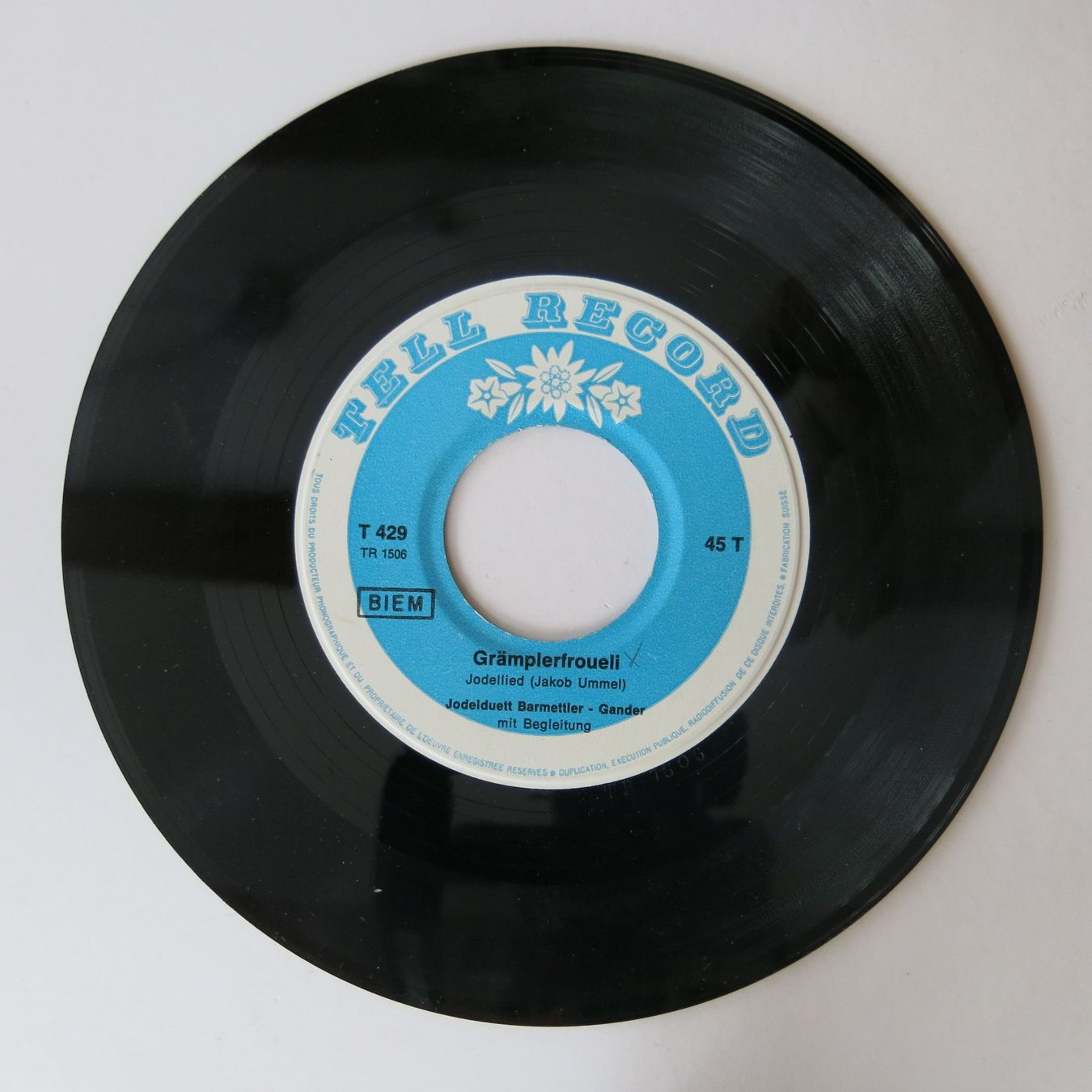 Dischi in vinile: Jodelduett Barmettler - Gander – Usato da Bözen venduto da Keramik22 3