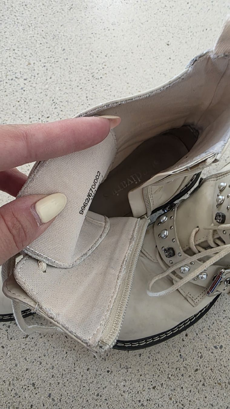 Scarpe da donna: Coole Winter Boots, Cremefarben, Grösse 36 – Usato da Zürich venduto da _Meli 2