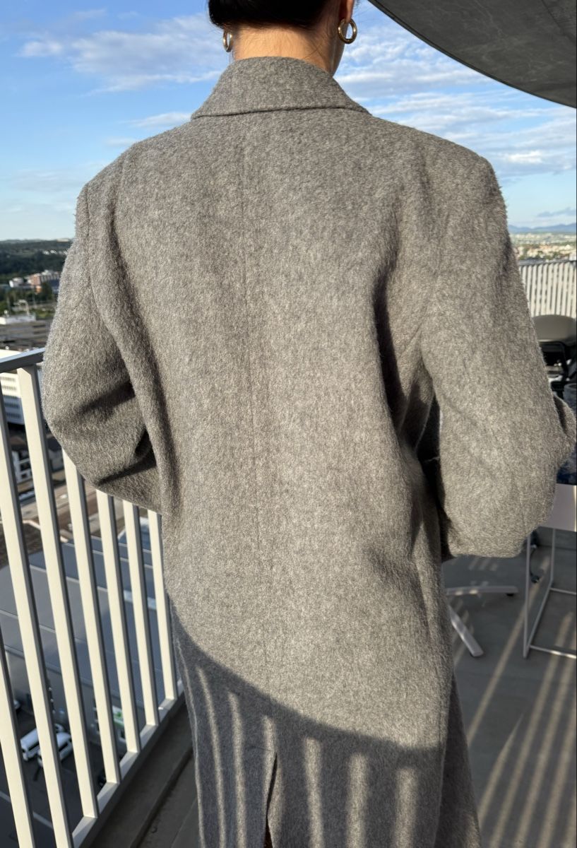 H&M Mäntel: Cooler Oversized Woll-Mantel grau Grösse M – Gebraucht aus Dübendorf von ReLoved_Fashion_ZH 1