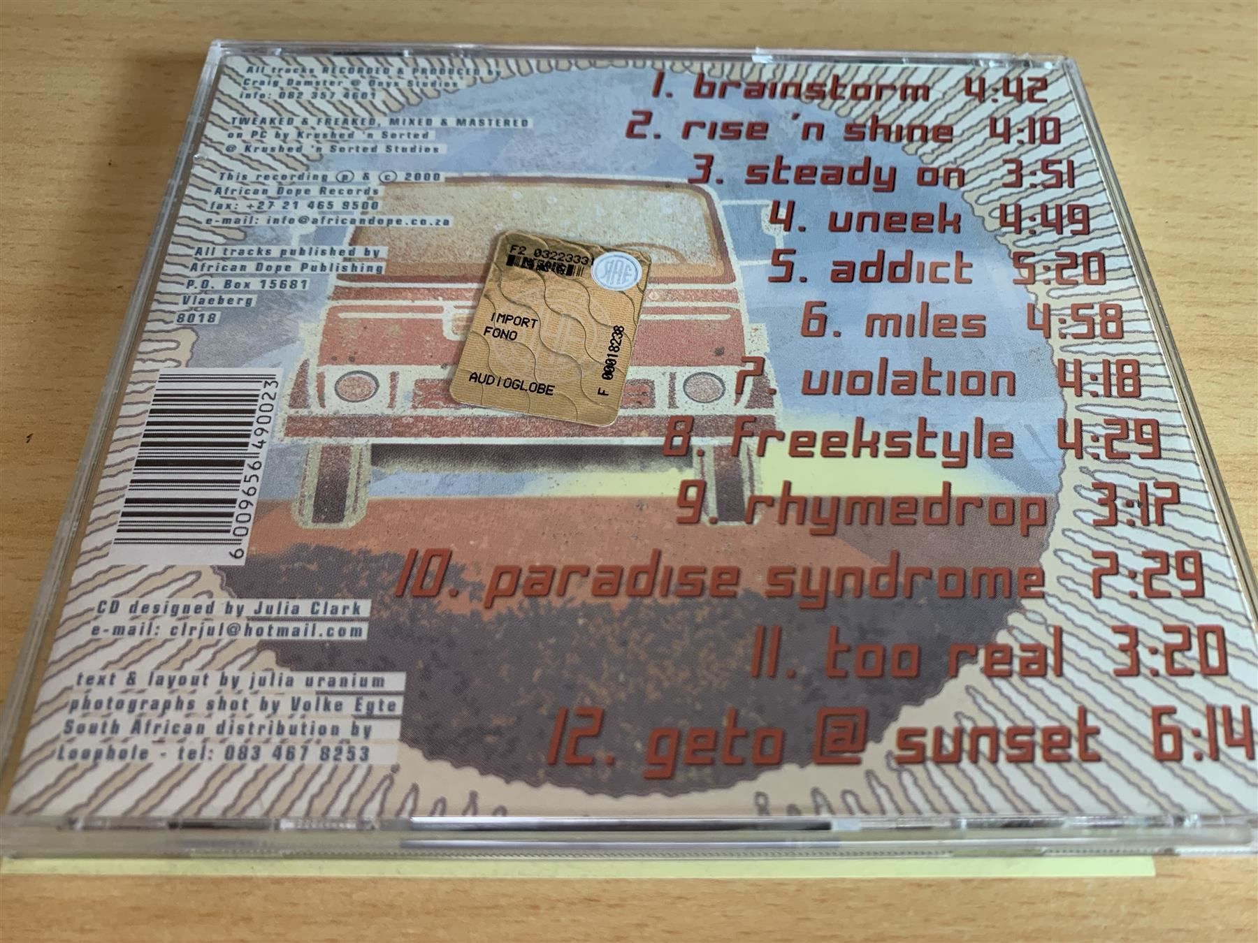 CD: Moodphase5ive – Steady On – Usato da Rikon im Tösstal venduto da Alpenmutz 1