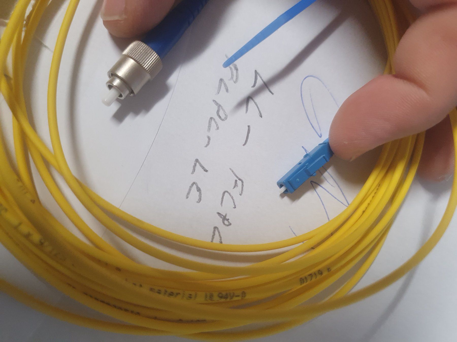 Cavi: LWL-Patchkabel Glasfaserkabel FCPC-LC  Single, 6 m 6m – Nuovo (secondo la descrizione) da Zürich venduto da Alibaba1234 2