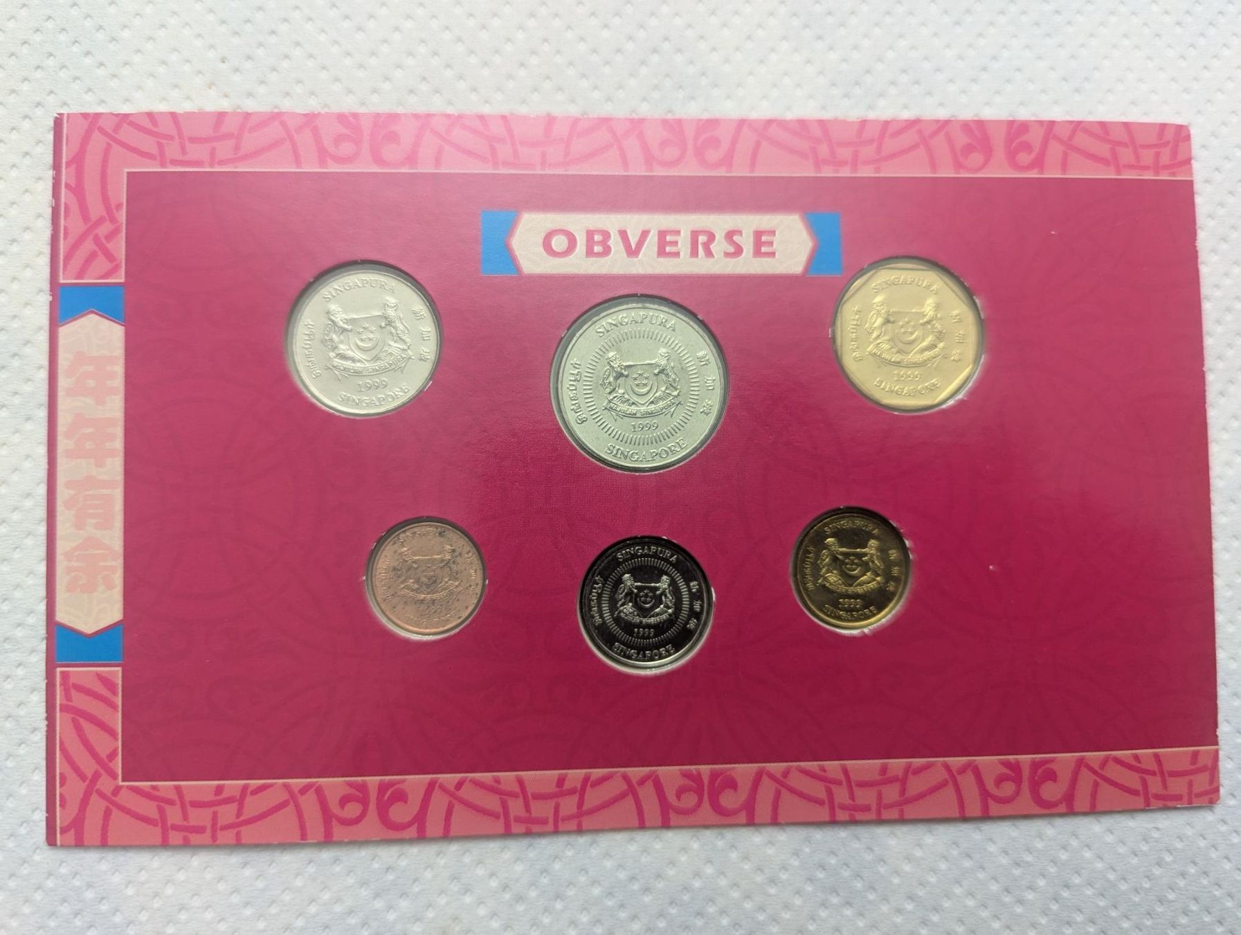 Tutti le monete: Singapore set circulating coins 1999 – Usato da Porrentruy venduto da jmbechir