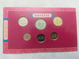 Singapore set circulating coins 1999