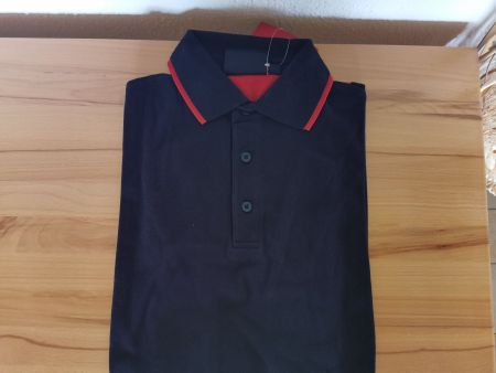 NEUES Two Tone Polo-Shirt Dickies, Gr. S, red/black, AKTION
