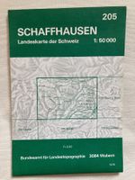 Schaffhausen, Landeskarte 1:50'000,  1976