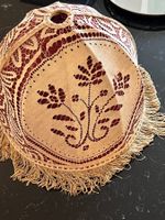 ✨ Abat-jour Ancien 1910 Allemagne – Dentelle & Macramé