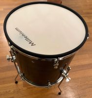 Millenium PT-16 16"x16" Tompad Grey Line – Floor Tom Pad