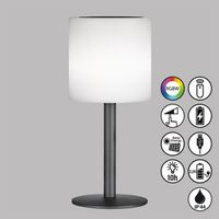 LED Aussen Tischleuchte, 30 cm Höhe