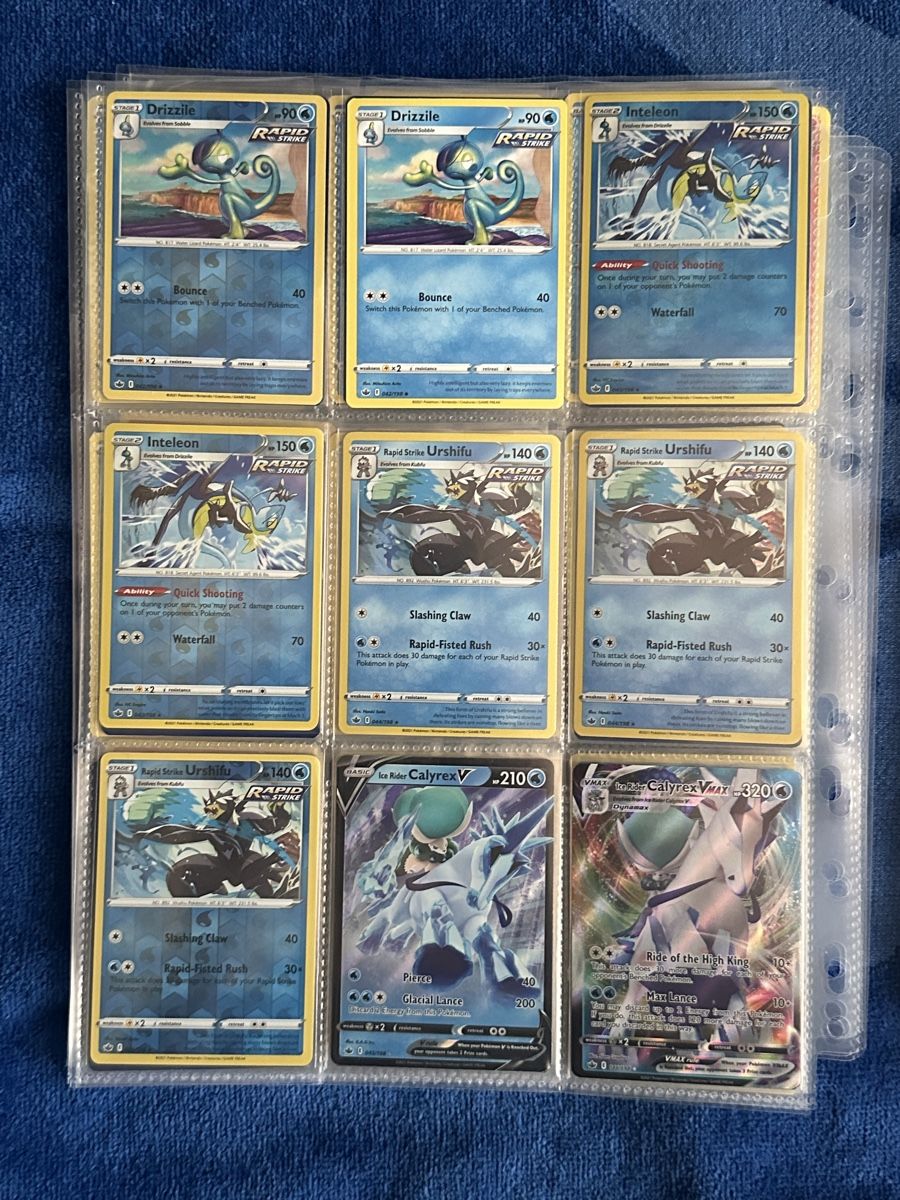 Pokémon Carte collezionabili: CHILLING REIGN POKEMON BASE SET ENGLISH – Nuovo (secondo la descrizione) da Binz venduto da Cediboy 4