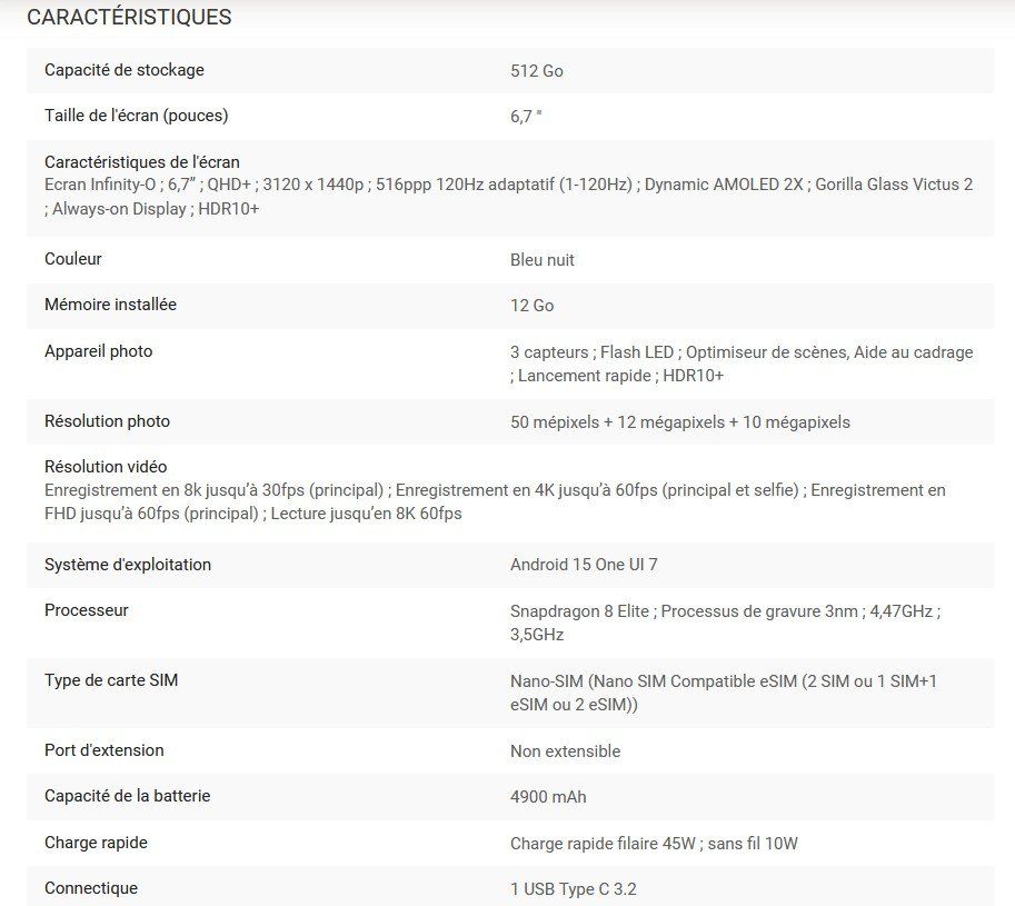 Samsung Telefoni cellulari / Smartphones: Samsung Galaxy S25 plus – Usato da Villars-sur-Glâne venduto da soprano1975 5