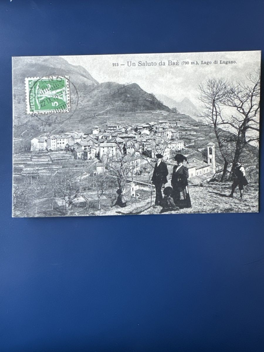 Ansichtskarten: Bre’ Lugano. super 1910 !! – Gebraucht aus Morbio Inferiore von Ecod