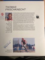 Autogramm Thomas Frischknecht Schweizer Olympiateilnehmer 96