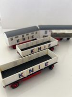 Knie lot 4 remorques 1:87 