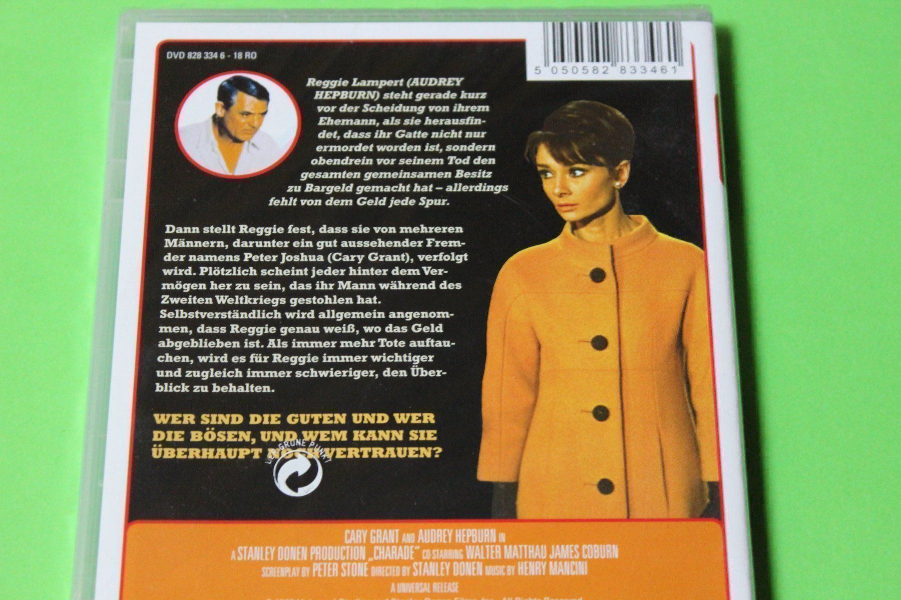 Tutti i DVDs: CHARADE DVD (KLASSIKER!) NEU OVP!!!!!!!! – Nuovo e nell'imballaggio originale da Tübach venduto da JamesStone 3