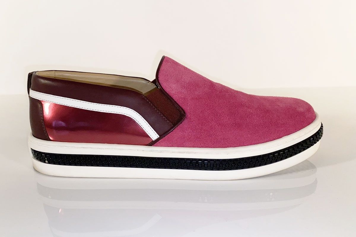 Sergio Rossi Scarpe da donna: Sergio Rossi Slipper Slip on Wildleder Gr. 41 – Nuovo (secondo la descrizione) da Ballwil venduto da ClassicGallery