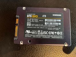 Samsung 4tb SSD Sata 2.5 QVO 870