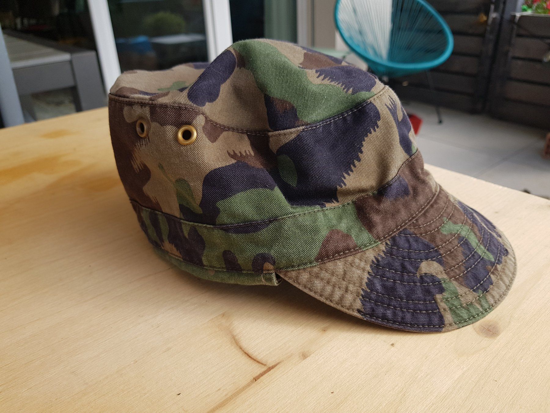 Schweizer Armee Uniformi: TAZ Mütze Original Schweizer Armee Grösse 56 – Usato da Gutenswil venduto da rolfsimmen31