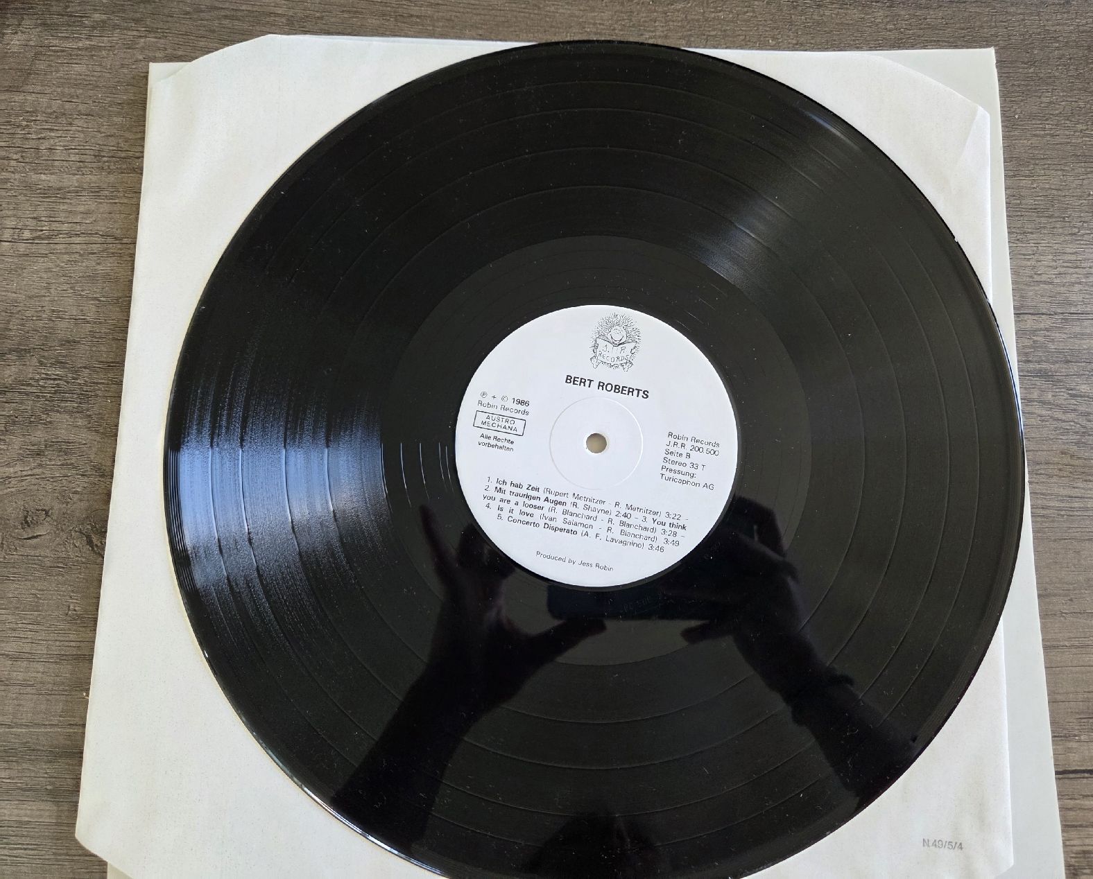 Dischi in vinile: Bert Roberts - Gefahr - Seltene Schweizer Vinyl LP! – Nuovo (secondo la descrizione) da Windisch venduto da jen_7tqz 2