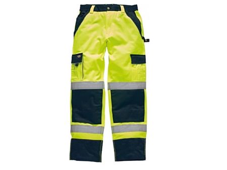 DICKIES Hi-Vis Bundhose Gr. S / 46 gelb