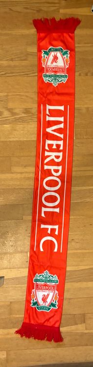 FC Liverpool Fan Schal - Rot/Weiß Offizielles Merchandise 150cm