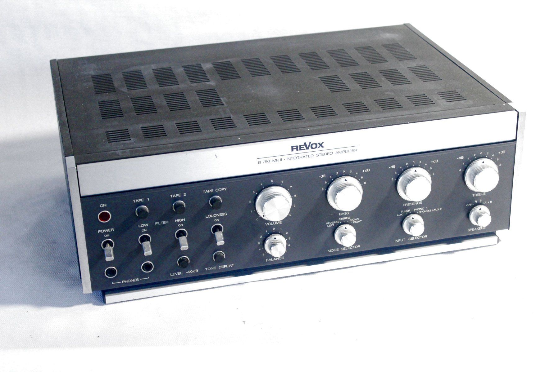 Revox Amplificateurs: Klassiker der Willi Studer GmbH: REVOX B 750 Mk. II – D'occasion à Bern par kultiges