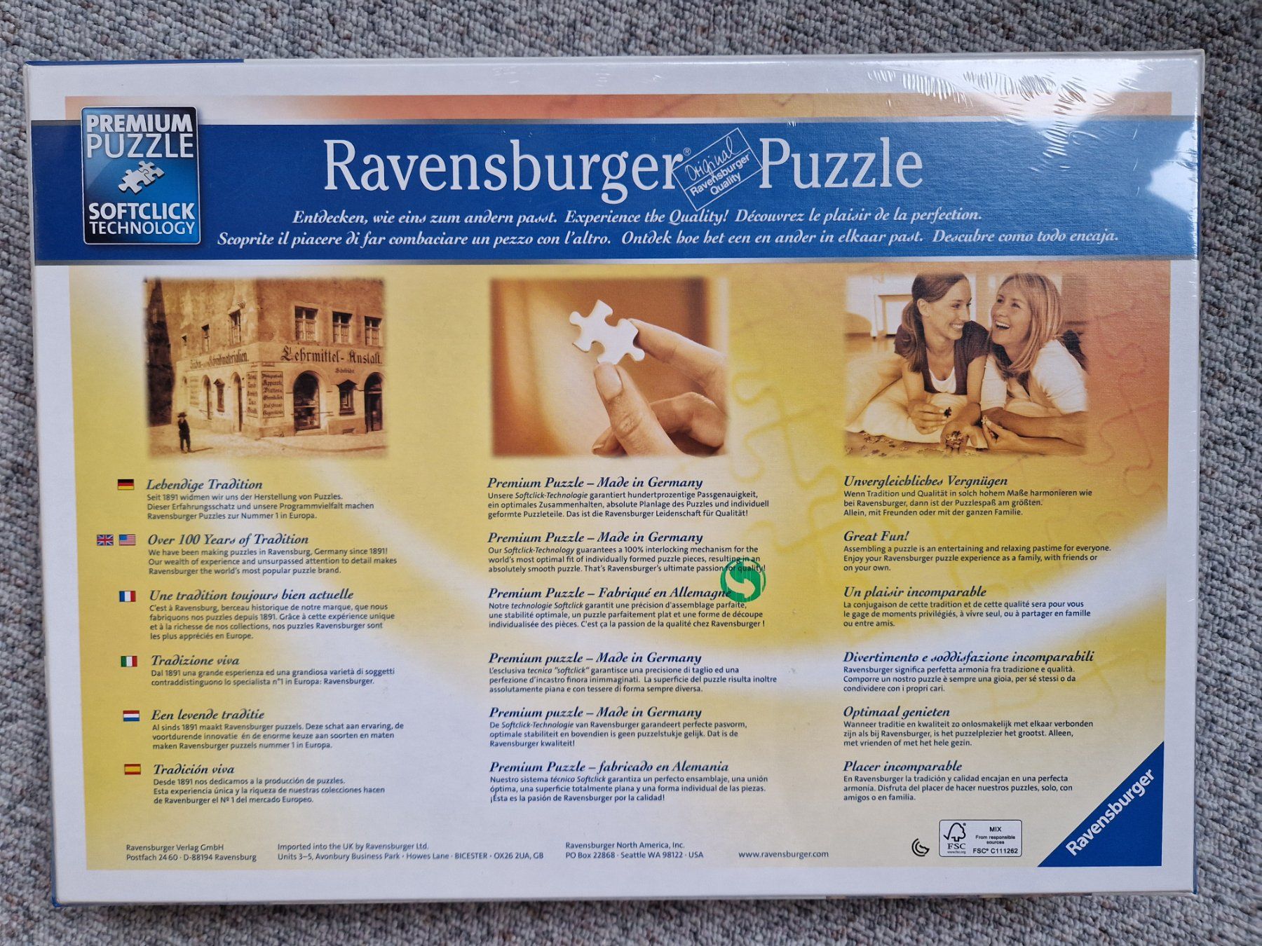 Ravensburger Puzzle: Ravensburger Puzzle Challenge 1000 Leopardmuster – Nuovo e nell'imballaggio originale da Dübendorf venduto da Nadja66 1