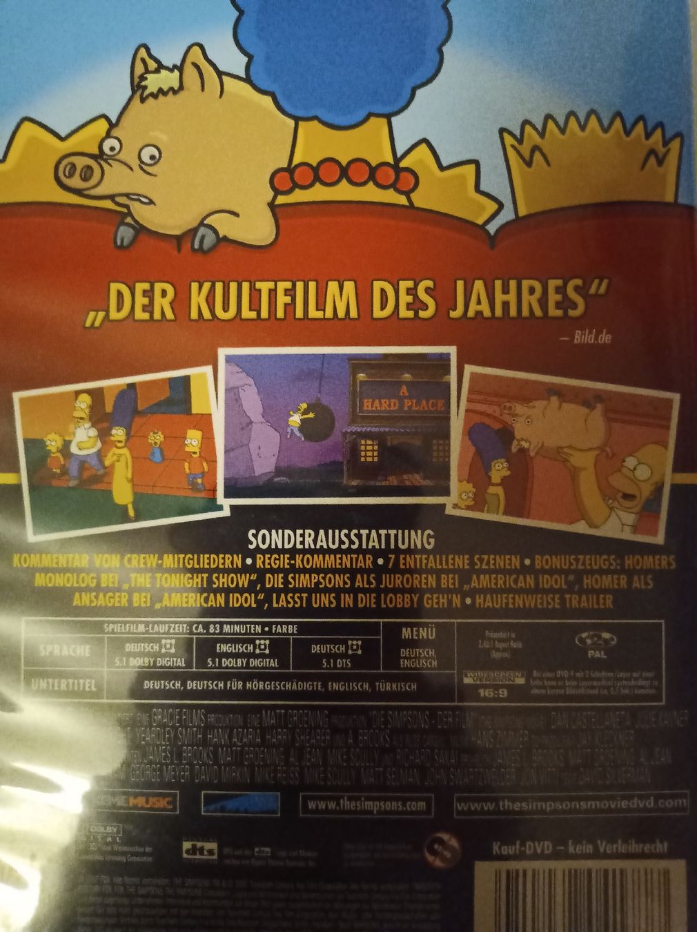 Alle DVDs: Die Simpsons - Der Film (DVD) – Gebraucht aus Tann von Veebee6 1