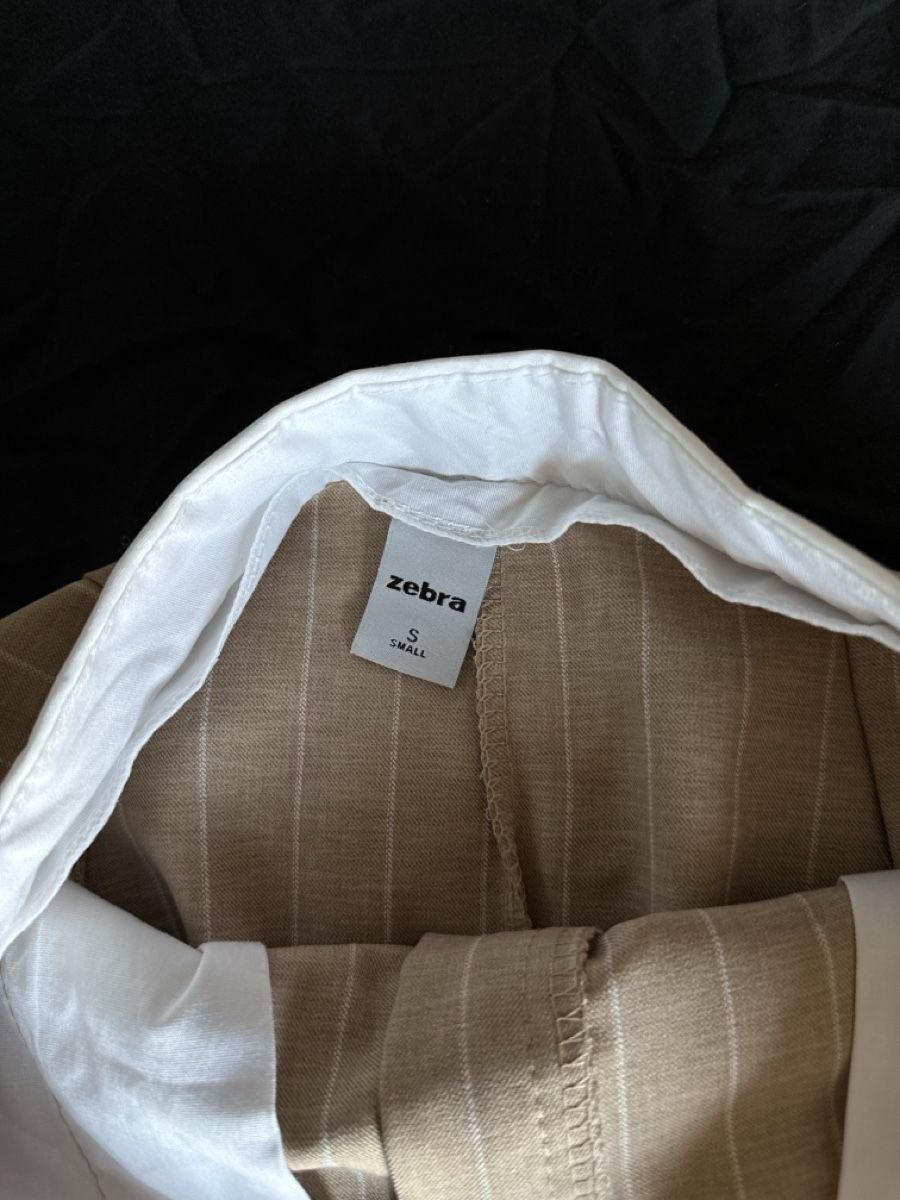 Zebra Gonne: Zebra skirt pinstripe beige size S – Nuovo (secondo la descrizione) da Biel/Bienne venduto da TanyaM02 1