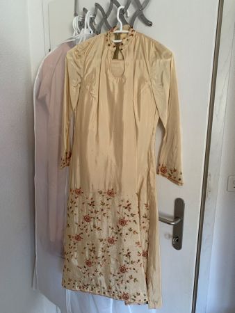 Sari aus Indien (Tunika mit Hose) Grösse 34-36