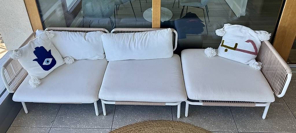Divani: Canapé modulaire de jardin 3 pièces – Usato da Genève venduto da Dddlv 2