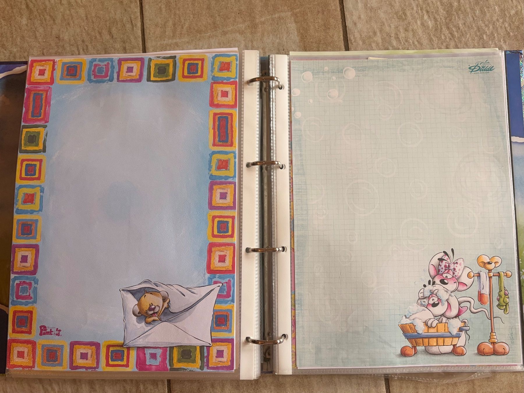 Classeurs: Diddl-Maus Briefpapier-Ordner – Neuf (Voir description) à Jonen par f_abiiiennee 1