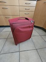 Reisekoffer Samsonite rot mit Rollen gebrauchter Zustand 52
