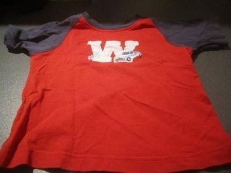 T-Shirt ca. Grösse 98, rot, Auto