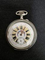 Antike Taschenuhr, Silber, Handaufzug, Top Zustand!
