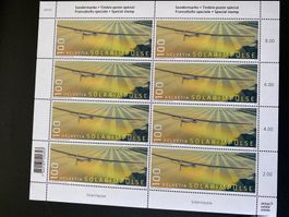 Kleinbogen **  2016 SOLARIMPULSE   ZN 1600  postfrisch