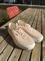 Original Vans Authentic Platform Rosa Wildleder Gr. 39