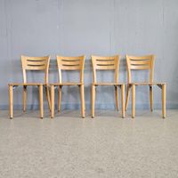 4x Dietiker Designklassiker Beizenstühle Dining Chair Set 2/
