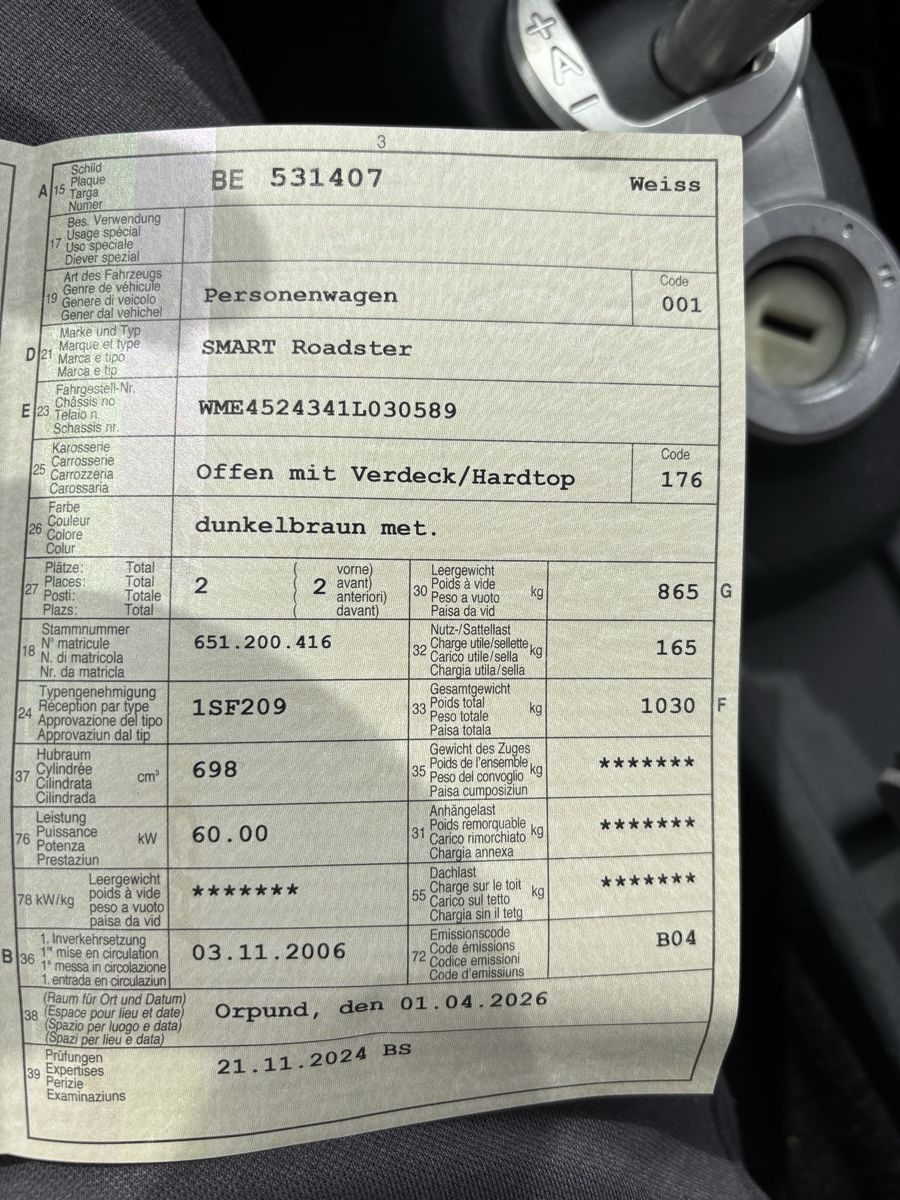 Smart Autos: Smart Roadster Brabus Style – D'occasion à Biel/Bienne par Funkybeat 6