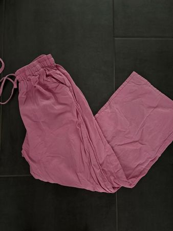 Stoffhose rosa Grösse XS