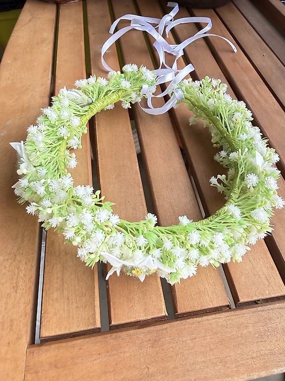 Tutte le decorazioni: Edelweiss Blumenkranz Handarbeit – Usato da Thalwil venduto da han_2b8c 3