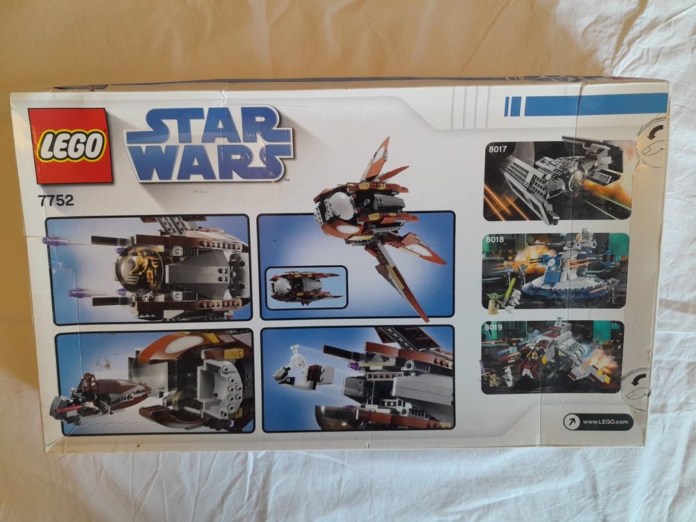 Lego Star Wars 7752 Count Dooku's Solar Sailor Sith Jedi (Neu und ...