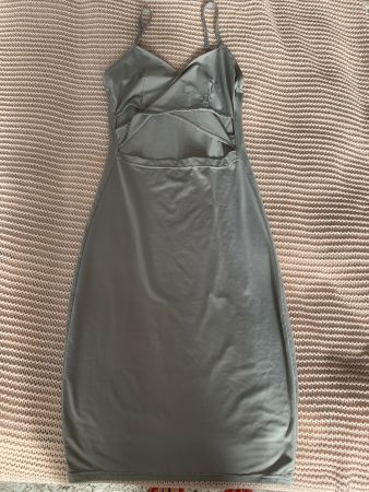 Robe bodycon grise